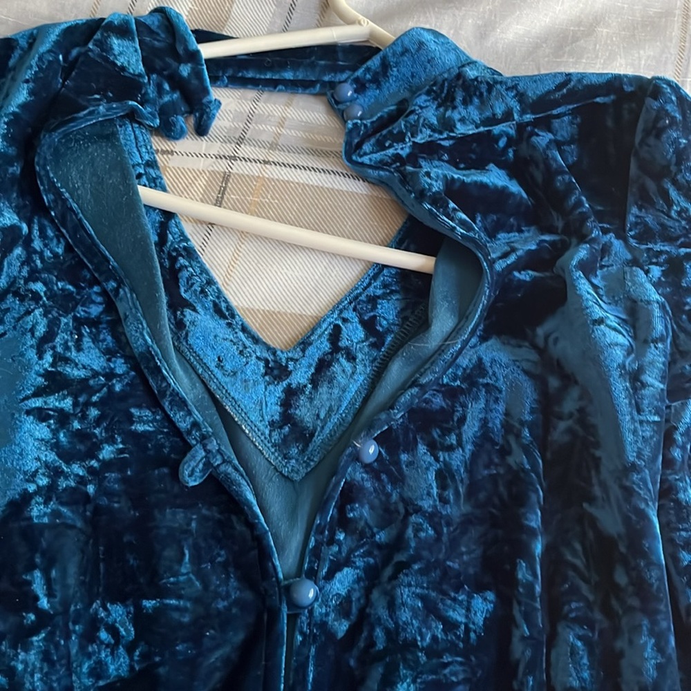 blue romper - Picture 3 of 4